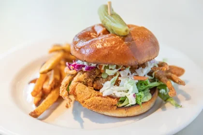 Lucky 32 Southern Kitchen burger